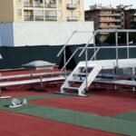 scavalcamento tetto, passerella, camminatoio, camminamneto