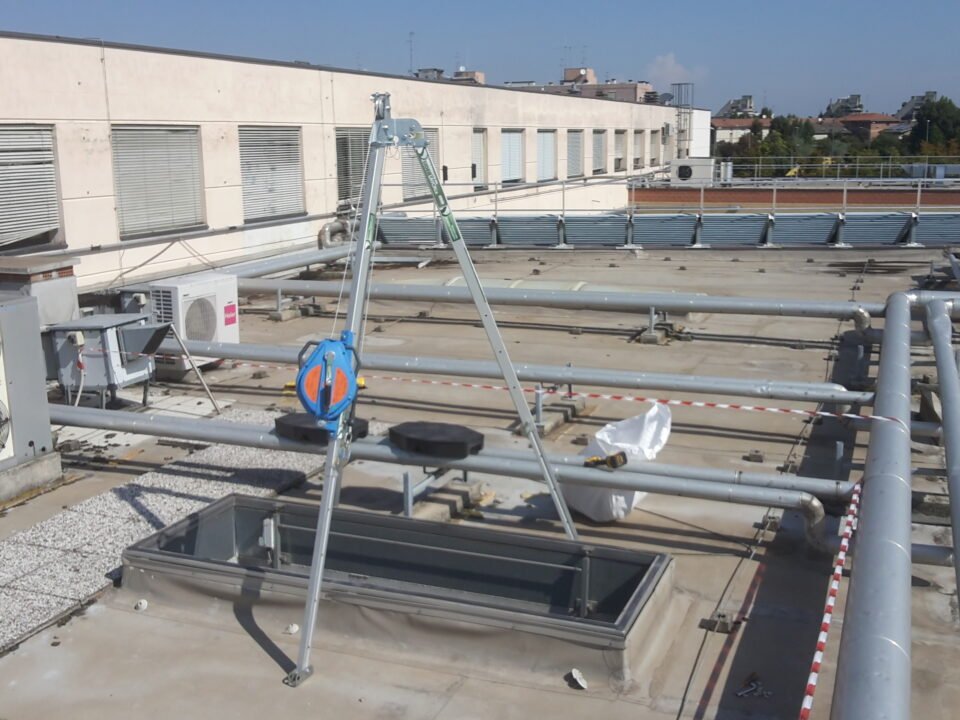 Protezione lucernari sicurezza anticaduta
